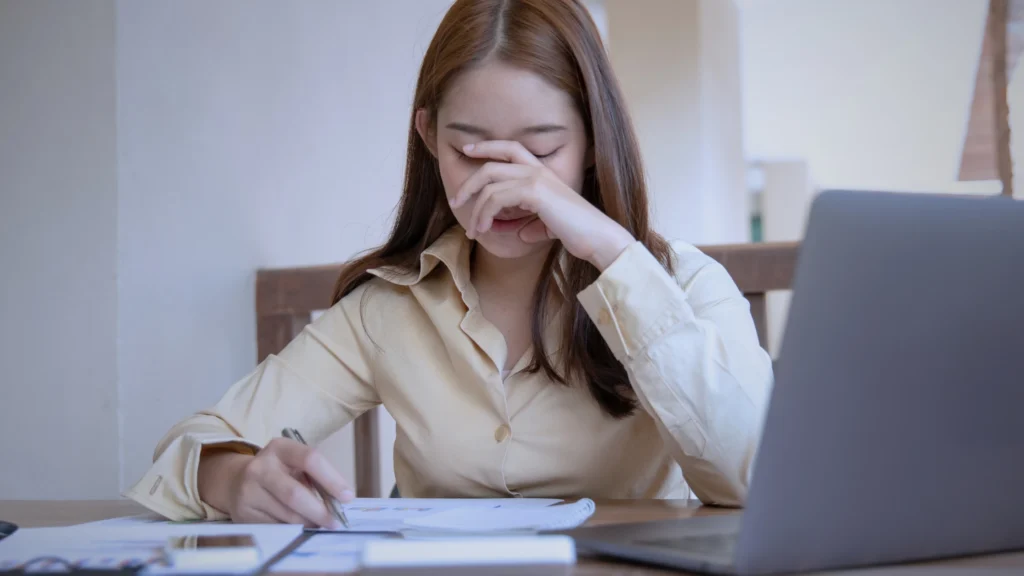 small business owner realizing the seo mistakes that backfired